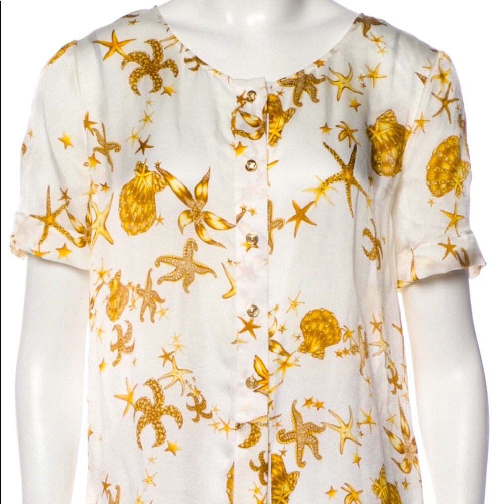 VERSACE Silk Blouse US4 | IT40 | S